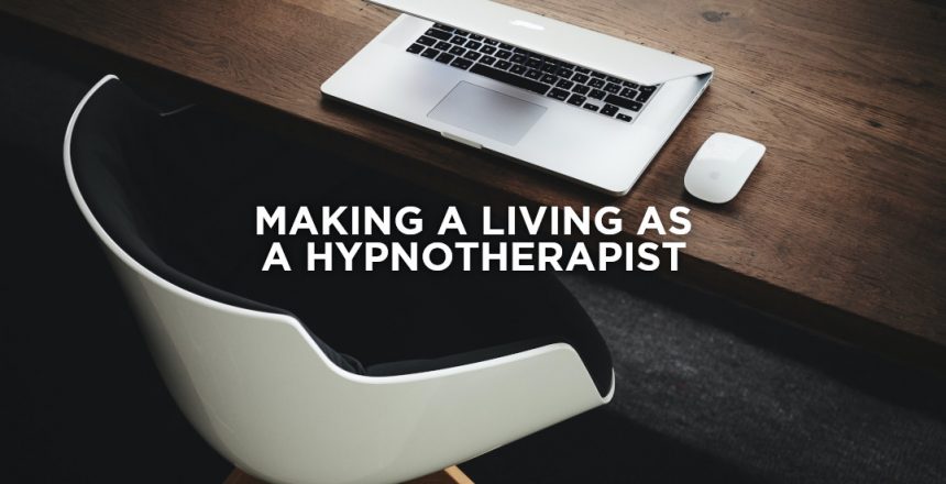 making a living as a hypnotherapist